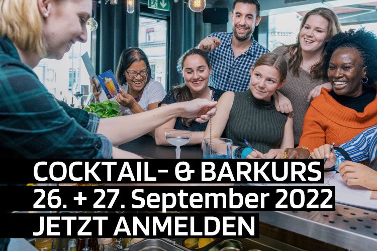 Bar- und Cocktailkurse Herbst 2022